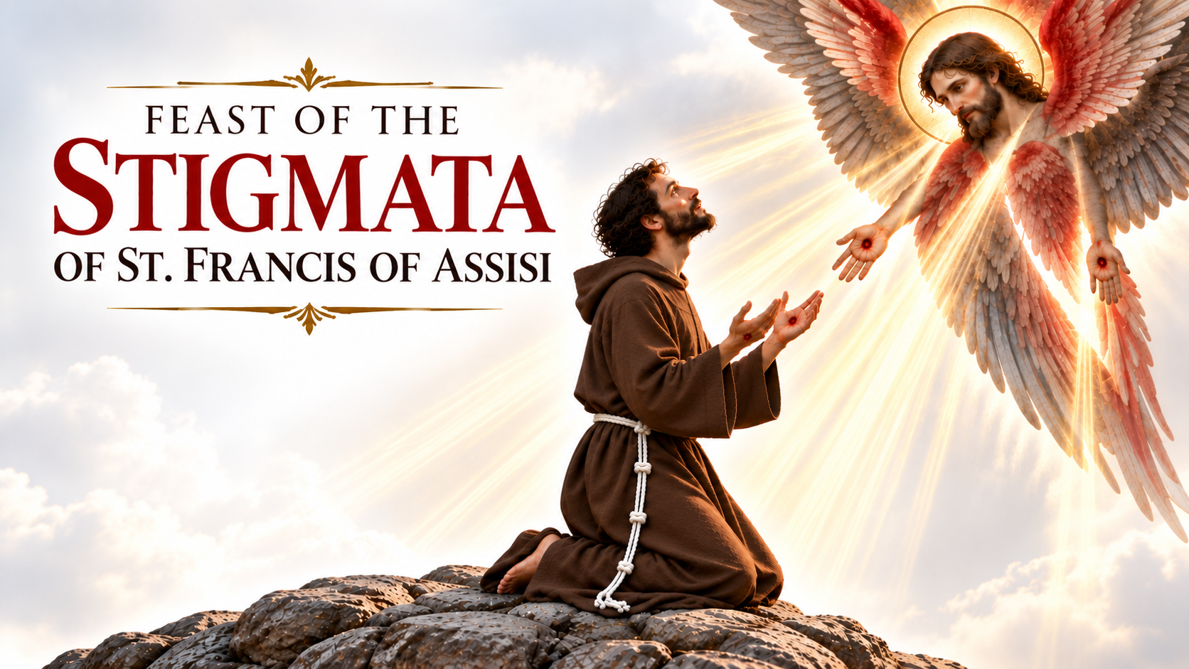 The stigmata of St. Francis